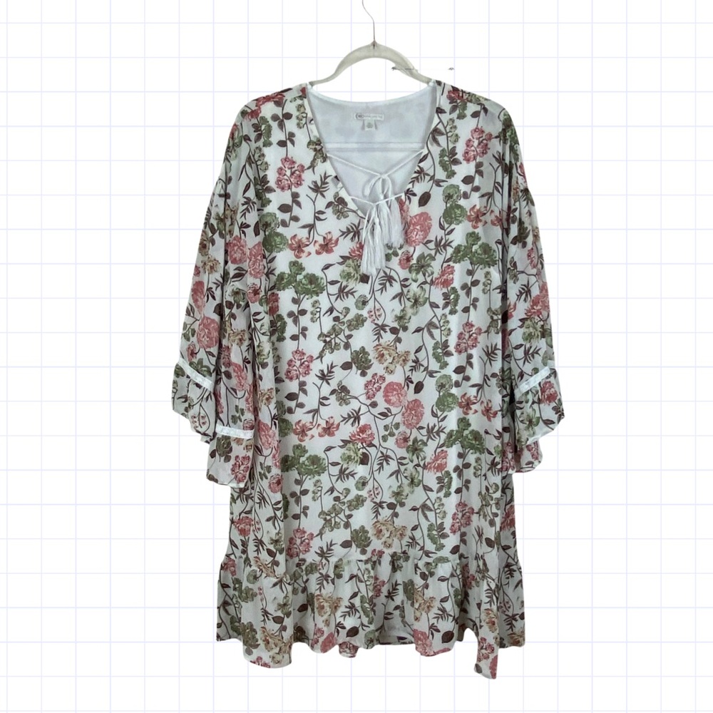 Cato XL BOHO lined dress